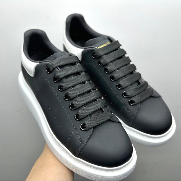 Alexander McQueen Womens Sneakers in Black - Picture 1 of 6